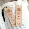 Marque page  en bois personnalisé - Livre