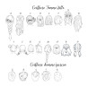 portrait de famille personnalisée gravure bois