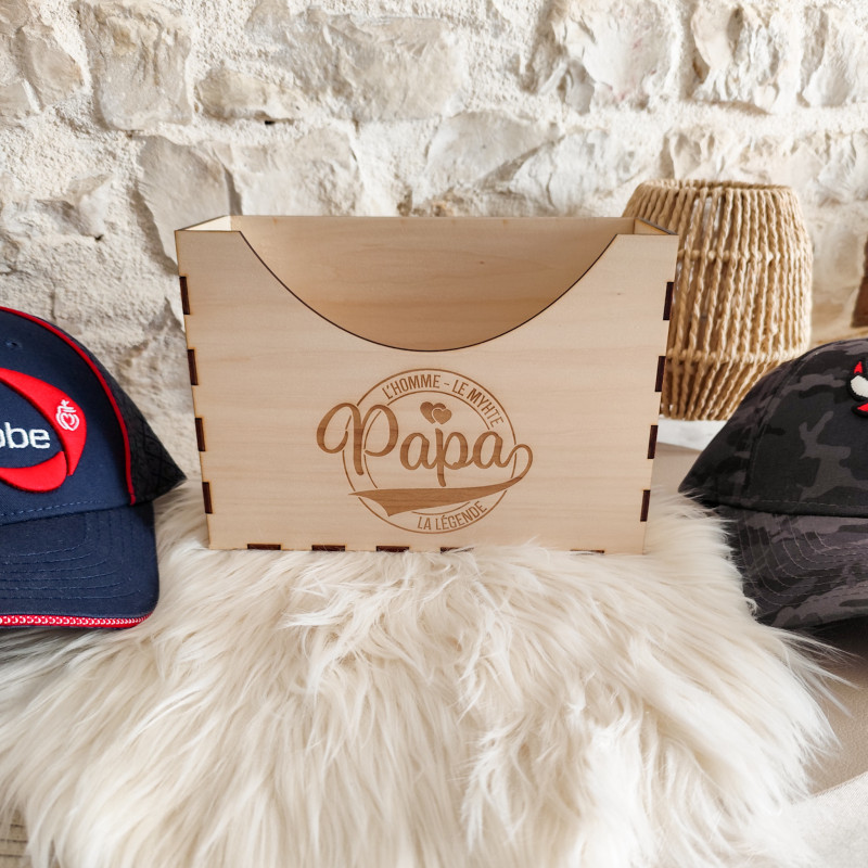 Porte casquette/chapeau en bois personnalisable Porte casquette/chapeau en bois personnalisable