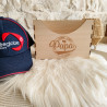 Porte casquette/chapeau en bois personnalisable