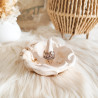 Porte bague en résine naturelle
