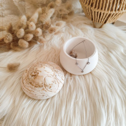Pot Champignon en Résine Naturelle – Élément Déco Unique