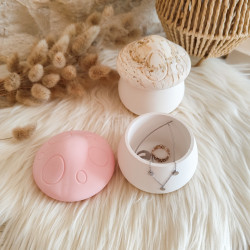 Pot Champignon en Résine Naturelle – Élément Déco Unique