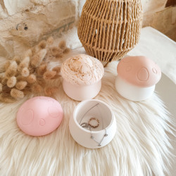 Pot Champignon en Résine Naturelle – Élément Déco Unique