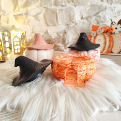 Pot Citrouille Halloween en resine naturelle – Déco & Rangement