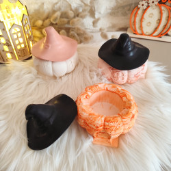 Pot Citrouille Halloween en resine naturelle – Déco & Rangement
