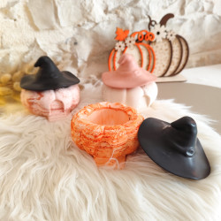 Pot Citrouille Halloween en resine naturelle – Déco & Rangement