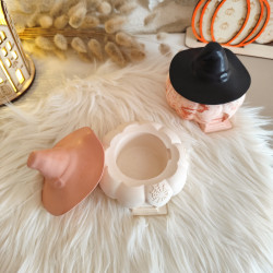 Pot Citrouille Halloween en resine naturelle – Déco & Rangement