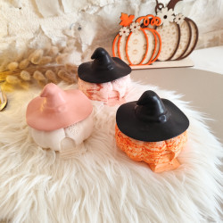 Pot Citrouille Halloween en resine naturelle – Déco & Rangement