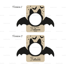 Cadre photo aimanté Halloween