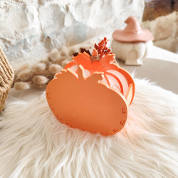 Citrouille en résine naturelle – Lanterne d’ambiance automnale chaleur