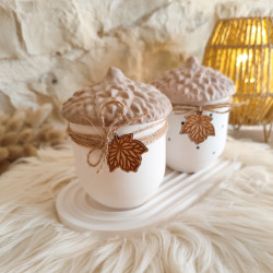 Gland décoratif en résine naturelle – Lanterne et/ou pot déco