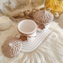 Gland décoratif en résine naturelle – Lanterne et/ou pot déco