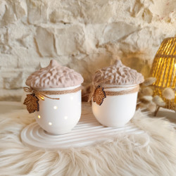 Gland décoratif en résine naturelle – Lanterne et/ou pot déco