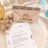 Enveloppe en bois pour le Père Noël