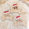 Boule de noël Chien