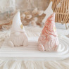 Gnome en résine naturelle - Décor Noël fait main