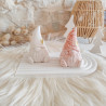 Gnome en résine naturelle - Décor Noël fait main