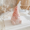 Gnome en résine naturelle - Décor Noël fait main