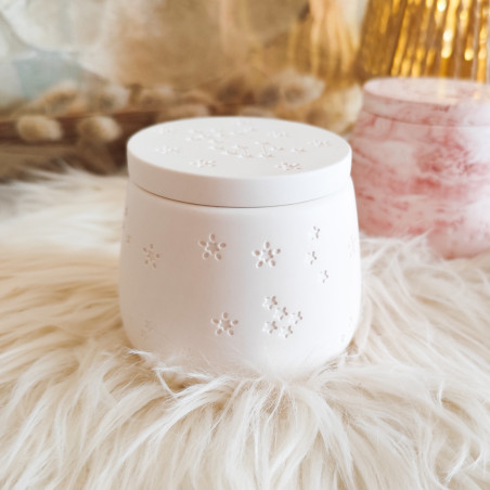 Pot étoile fait main en résine naturelle