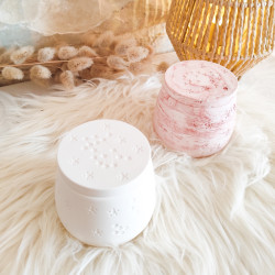 Pot étoile fait main en résine naturelle