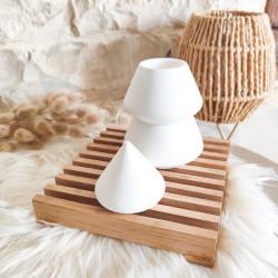 Arbre de Noël Sapin à 3 Étages – 3 Petits Pots Empilables | Résine Nat