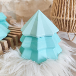 Pot Arbre de Noel - Résine naturelle | 14  x 11 cm