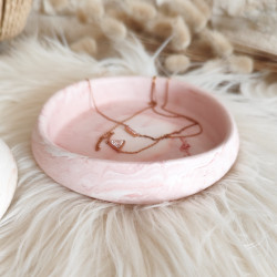 Vide-poche vague irrégulier en résine naturelle – Objet déco maison