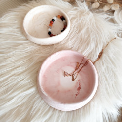 Vide-poche vague irrégulier en résine naturelle – Objet déco maison