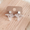 Boucles d’oreilles colibri en bois gravé ou acrylique – bijoux artisan