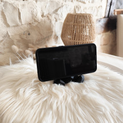 Ours Support Téléphone Portable en Résine – Décoration Design