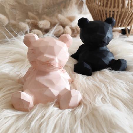 Ours Support Téléphone Portable en Résine – Décoration Design